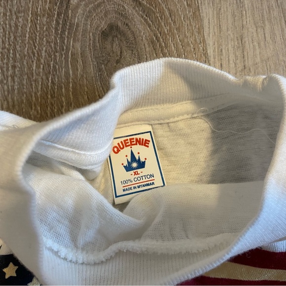 Vintage California USA Flag Baby Tee - Picture 5 of 5